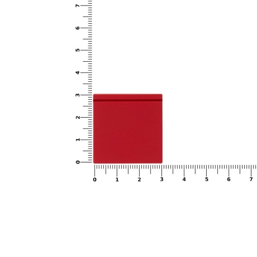 Лейбл из ПВХ Kare, красный фото 2 Лейбл из ПВХ Kare, красный фото 2