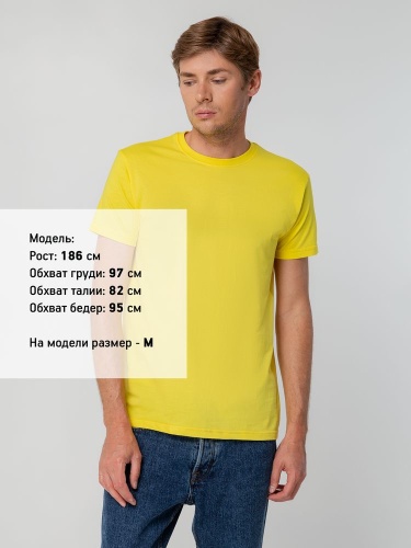 Футболка унисекс T-bolka 140, желтая фото 5 Футболка унисекс T-bolka 140, желтая фото 5