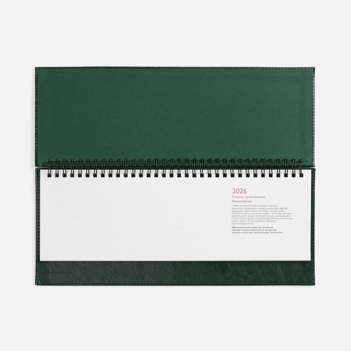 Планинг Faro, датированный, зеленый фото 2 Планинг Faro, датированный, зеленый фото 2