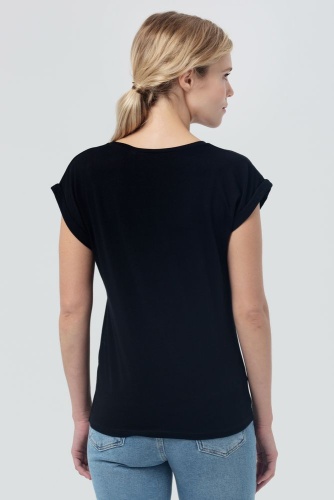 Футболка Melba, черная фото 6