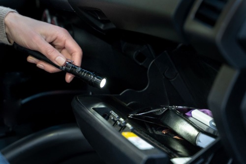 Телескопический фонарь с магнитом Flexion фото 4