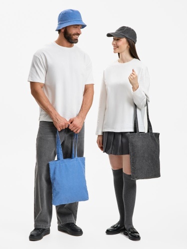 Сумка для покупок Berwi, синяя фото 3