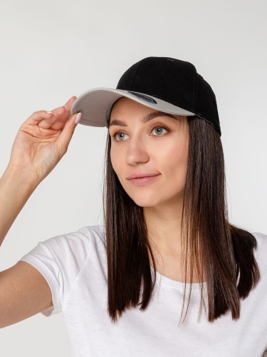 Бейсболка Ben Loyal, черная с серым фото 9 Бейсболка Ben Loyal, черная с серым фото 9