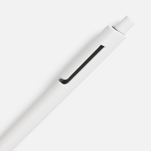 Ручка шариковая Dominanta, белая с черным фото 2 Ручка шариковая Dominanta, белая с черным фото 2