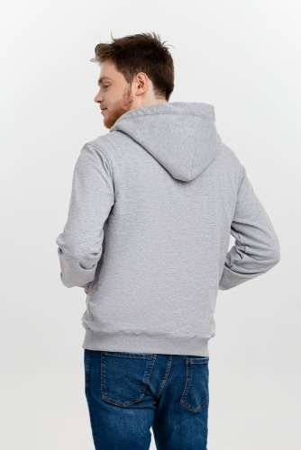 Толстовка на молнии Kulonga Sherpa, серый меланж фото 9