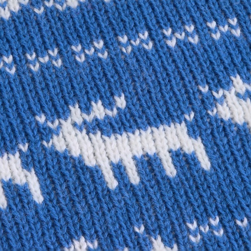 Плед Holidale, синий с молочным фото 4 Плед Holidale, синий с молочным фото 4