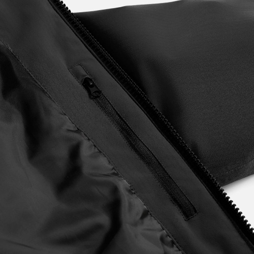 Куртка-парка унисекс Sfera, черная фото 4 Куртка-парка унисекс Sfera, черная фото 4