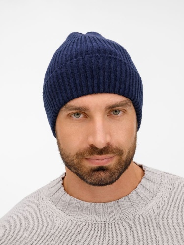 Шапка Catch Match, темно-синяя фото 4