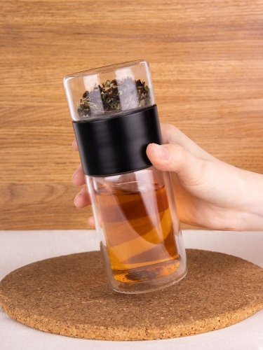 Бутылка для заваривания Cultivar, черная фото 6 Бутылка для заваривания Cultivar, черная фото 6