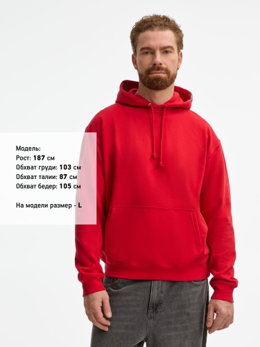 Худи унисекс Condor, розовое (лососевое) фото 4