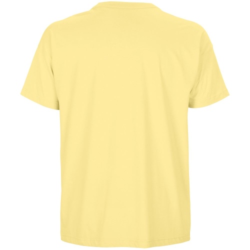 Футболка оверсайз мужская Boxy Men, светло-желтая фото 4