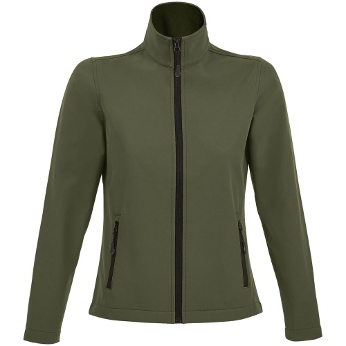 Куртка софтшелл женская Race Women, темный хаки Куртка софтшелл женская Race Women, темный хаки