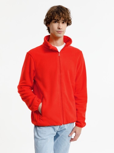 Куртка флисовая унисекс Nesse, красная фото 3 Куртка флисовая унисекс Nesse, красная фото 3