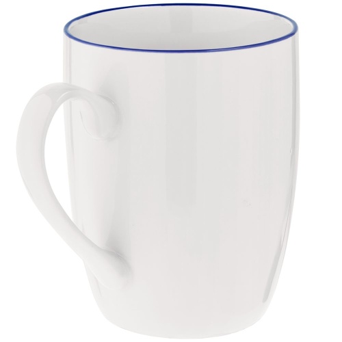 Кружка Simmy, белая с синим фото 3 Кружка Simmy, белая с синим фото 3