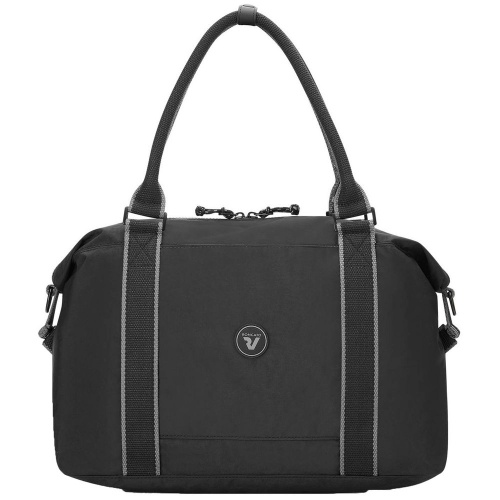 Сумка дорожная Rolling, черная фото 2