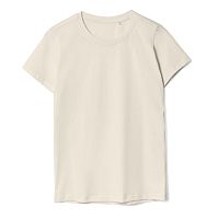 Футболка женская T-bolka Lady, молочно-белая