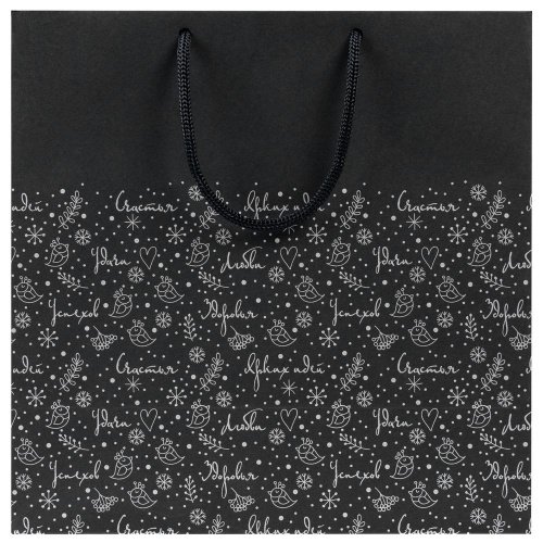 Пакет «Сказочный узор», черный фото 3 Пакет «Сказочный узор», черный фото 3