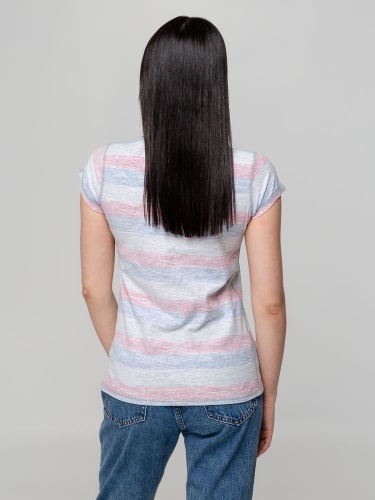 Футболка женская Rayet Lady двусторонняя, красная с синим фото 14