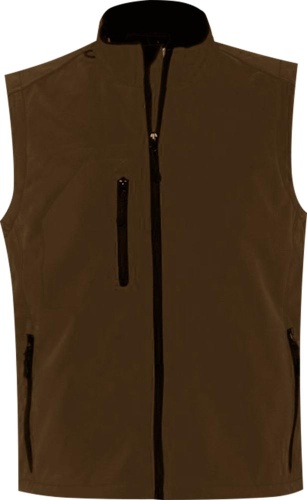 Жилет мужской софтшелл Rallye Men шоколадно-коричневый Жилет мужской софтшелл Rallye Men шоколадно-коричневый