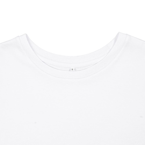 Футболка унисекс оверсайз Crosstown, белая фото 4