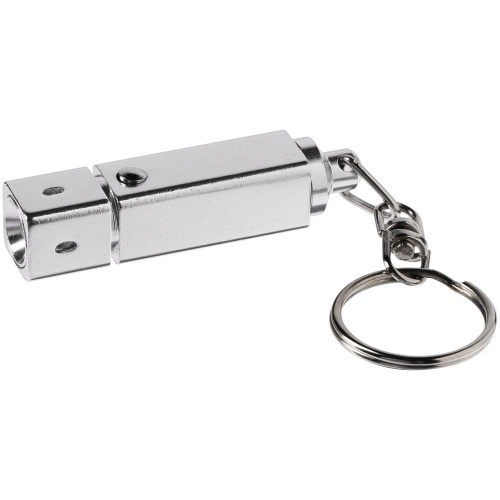 Брелок с фонариком Lumitronic, металлик фото 2 Брелок с фонариком Lumitronic, металлик фото 2