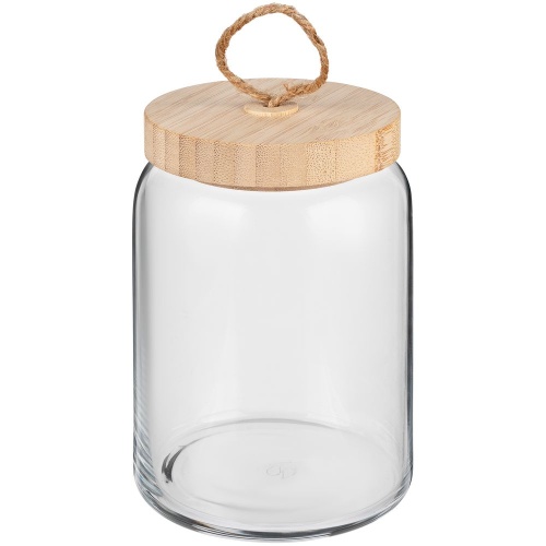 Банка с бамбуковой крышкой Woody M фото 2 Банка с бамбуковой крышкой Woody M фото 2