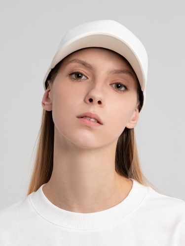 Бейсболка Kosmos, белая фото 3 Бейсболка Kosmos, белая фото 3