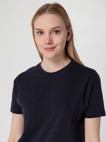 Футболка унисекс Regent 150, темно-синяя (navy) фото 7