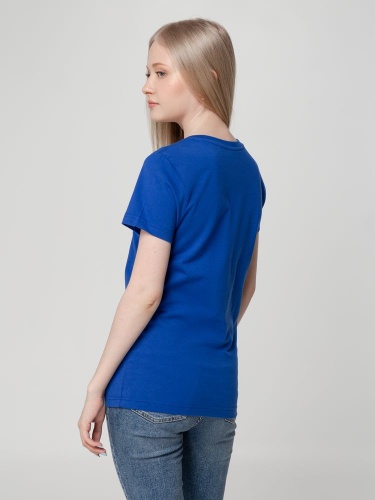 Футболка женская T-bolka Lady, ярко-синяя фото 8 Футболка женская T-bolka Lady, ярко-синяя фото 8