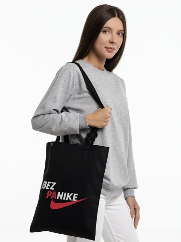 Сумка с регулируемыми ручками Bez Panike, черная фото 4
