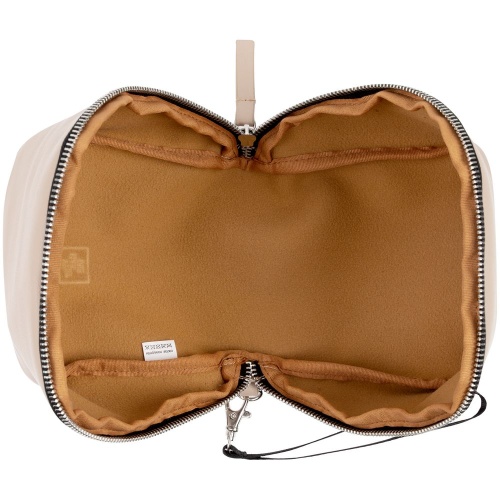 Дорожная косметичка Cubo, бежевая фото 7 Дорожная косметичка Cubo, бежевая фото 7