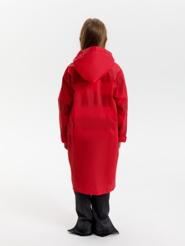 Дождевик детский RainDrop Kids, красный фото 5