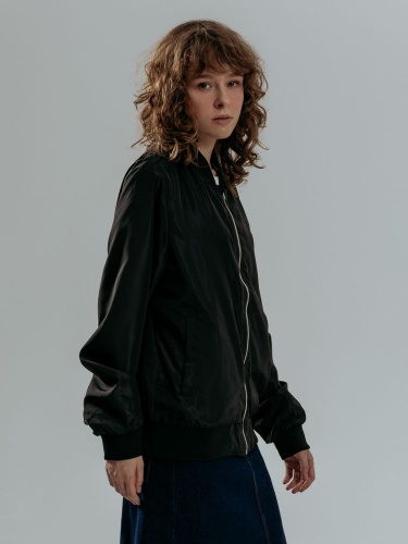 Бомбер Wigton, черный фото 4 Бомбер Wigton, черный фото 4