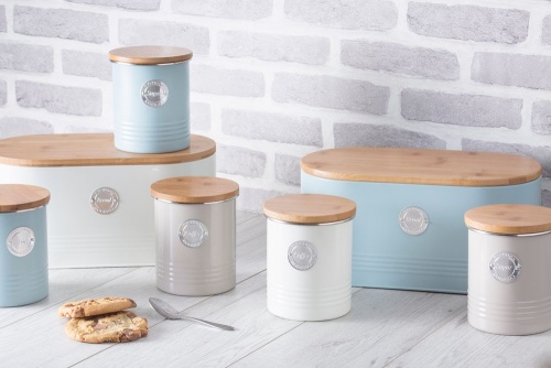 Хлебница Living, голубая фото 6