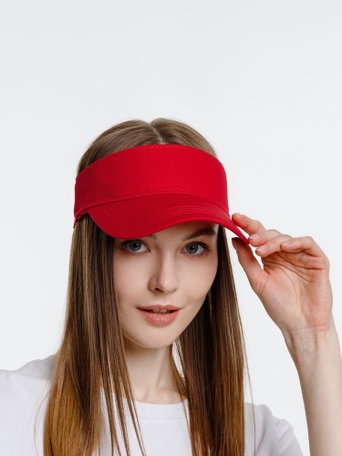 Козырек Viseros, красный фото 4 Козырек Viseros, красный фото 4