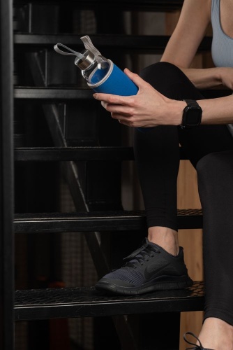 Бутылка для воды Sleeve Ace, синяя фото 3