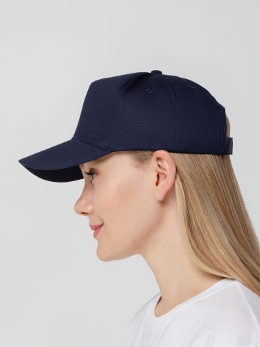 Бейсболка Promo, темно-синяя фото 8 Бейсболка Promo, темно-синяя фото 8