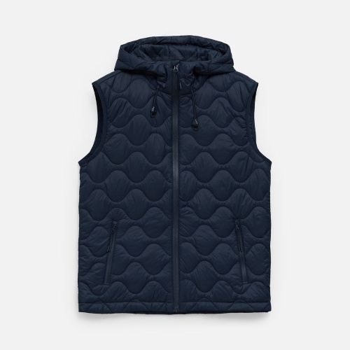 Жилет унисекс Tarnaby, темно-синий фото 2 Жилет унисекс Tarnaby, темно-синий фото 2