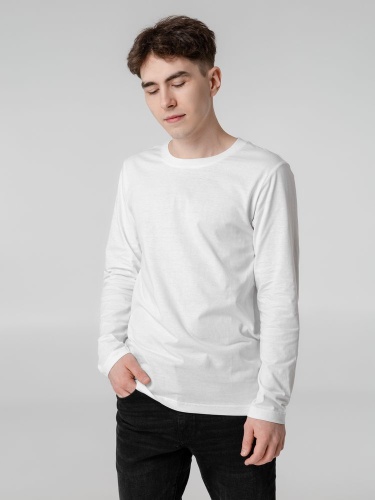 Футболка с длинным рукавом Lehta, белая фото 6 Футболка с длинным рукавом Lehta, белая фото 6