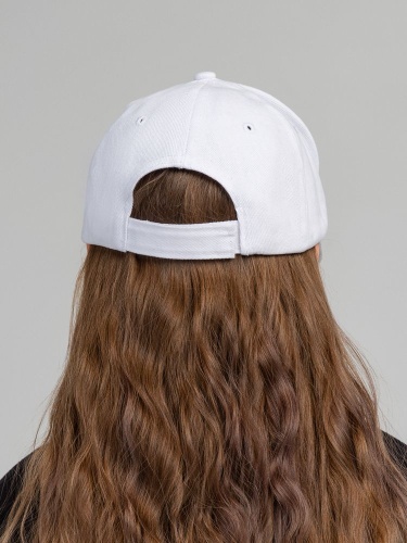 Бейсболка детская Standard Kids, белая фото 8 Бейсболка детская Standard Kids, белая фото 8