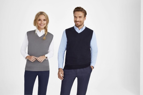 Жилет унисекс Gentlemen, темно-синий фото 5 Жилет унисекс Gentlemen, темно-синий фото 5