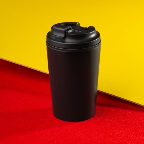 Термостакан Kuppi, черный фото 4