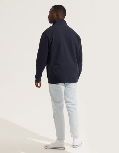 Толстовка унисекс Conrad, темно-синяя фото 3