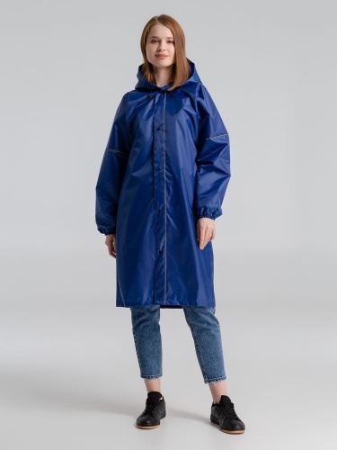 Дождевик со светоотражающими элементами Rainman Blink, ярко-синий фото 8