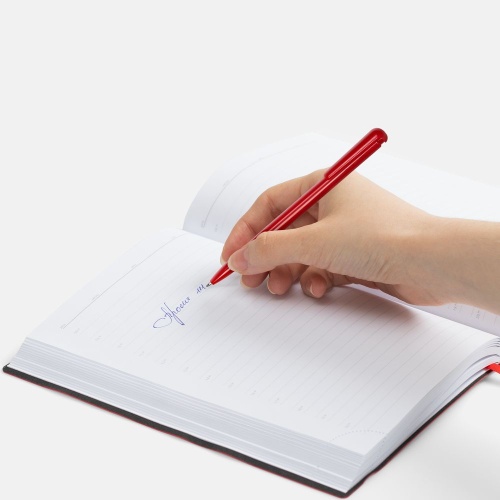 Ручка шариковая Penpal, красная фото 3