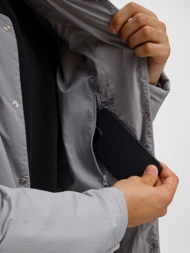 Куртка унисекс Veter, серая фото 5