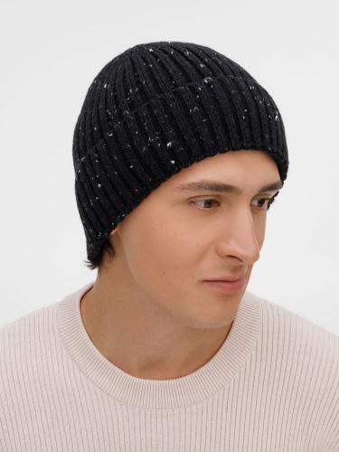 Шапка Spotti, черная фото 4 Шапка Spotti, черная фото 4