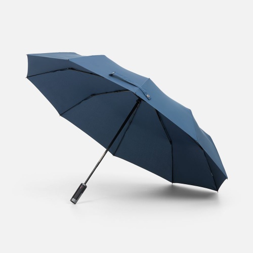Зонт складной Regenfall, темно-синий фото 2 Зонт складной Regenfall, темно-синий фото 2