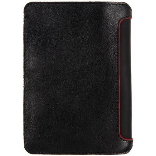 Автобумажник Arrival, черный с красным фото 5