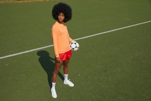 Свитшот женский Set In, красный меланж фото 6